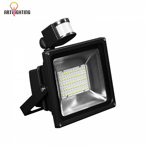 [Hot Item] SMD Spotlight 20W 30W Outdoor LED Flood Street Waterproof Lamp Motion Sensor Solar Wall Light Garden Yard Lawn