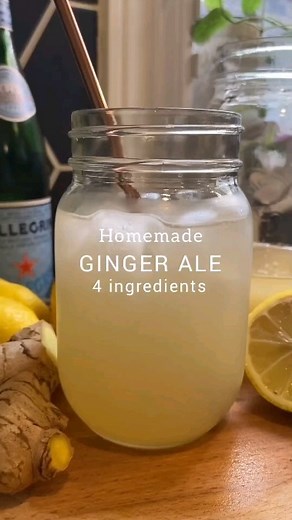 4 comments | Homemade Ginger Ale Making your own ginger ale is so...