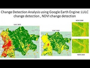 Land use and Land cover change detection & Calculate the transition zone using Google Earth Engine