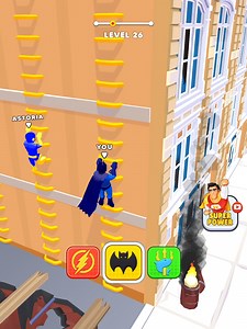 Superhero Transform Race gameplay ios android #superherogame #herotransform #superheroes | 5stargameplay