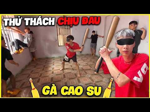 Đức Mõm | THỬ THÁCH CHỊU ĐAU, Bịt Mắt Gắn Gà Cao Su Cười Sặc Cơm !!!