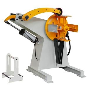 [Hot Item] Automatic Thick Plate Servo Coil Decoiler Feeder Hydraulic Metal 2 in 1 Uncoiling Straightening Straightener Decoiler