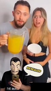 LIQUID IN NEWSPAPER VANISHES TRICK REVEALED 😉🪄 #magic #tricks #viral #viralvideo #funny #trending | Behind the Mask