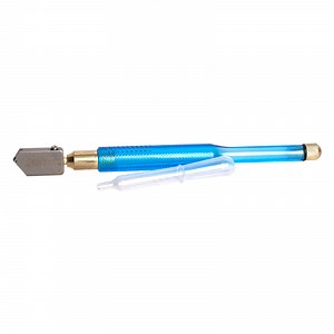 [Hot Item] Fixtec Plastic Handle 165mm Oil Feed Glass Cutter Pen Machine with 1PCS Oil Suction Pipe