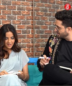 4.9K views · 31 reactions | Watch Television's hot new couple Jasmin Bhasin and Aly Goni go head to head in this fun compatability test. Who will win the hamper? | Bollywood Bubble - Hindi | Facebook