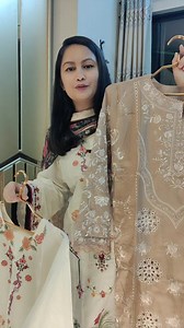 47K views · 388 reactions | White price 2100  Nude golden 2200  3 piece stitch dress Body 44/46 Fabric pure cotton | La Rosa | Facebook