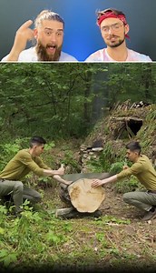 Primitive Furniture Crafting 😱 The Dudes React To Survival Hacks | Archie5 Reacts