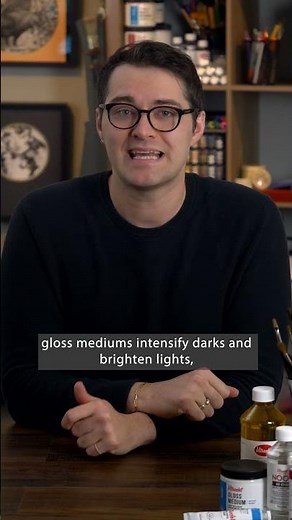 Why Use Gloss Painting Mediums?