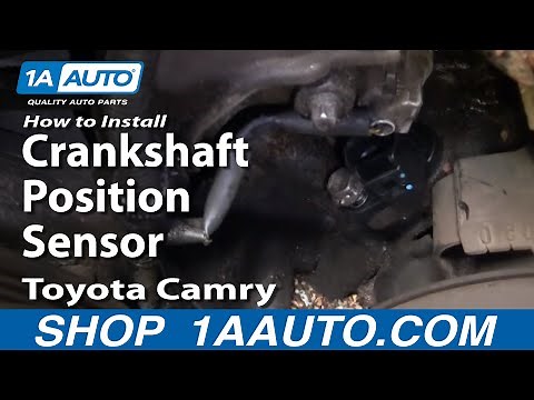 How To Replace Crankshaft Position Sensor Toyota Camry 3.0L V6