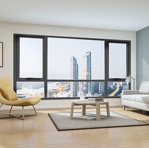 [Hot Item] PA Energy Efficient Design Hurricane Impact Windows Waterproof Soundproof Interior Aluminum Window Glass Casement Windows