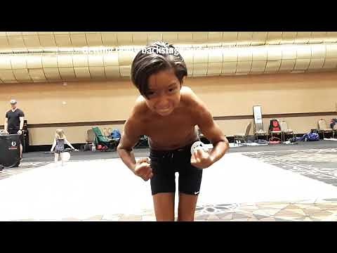 9 year old bodybuilder natural Olympia global 2019 show day