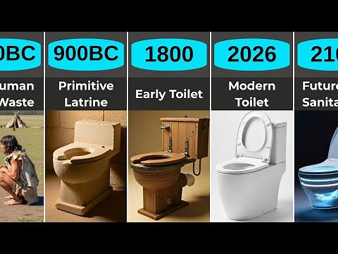 Evolution of Toilets | 10,000 Years