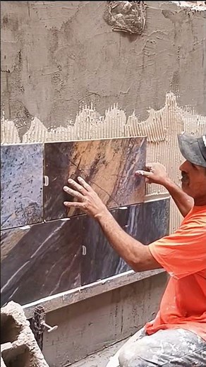Pool Wall Porcelain Tile Install