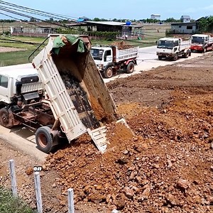 43K views · 437 reactions | Processing 100% Projects By Truck and Dozer | BulldozeR PoweR | Facebook