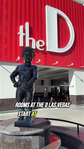 King Room at the D Las Vegas - Not my favorite #vegas #lasvegas