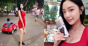 "Bom sex xứ Hàn" Clara Lee khoe body nóng bỏng khó tin trên phố đi bộ Hà Nội, cứ ngỡ như ảnh chụp tạp chí