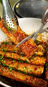 Đậu Hủ Kì Cuộn Nấm sốt nước tương — Món chay ngon
