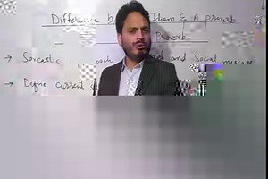 Difference between An Idiom and A Proverb _____________________ ایک محاورے اور ضرب المثل میں فرق Difference between “Idiom” and “Proverb” 1…Proverb aik reyati Qoal hota hai…jis main koi be ikhlaqi ya samji message hota hai…jab k idiom lafzon ka aik combination hai…jis ka meaning zarori nai k lafzi matlab k mutabik he hon.. 2….Idiom main amoman tanz or gair sanjeeda alfaz ka combination ho sakta hai…lakin proverb amoman aik serious quote ho ge. Tit for tat………..proverb Shed crocodile tears….idiom 