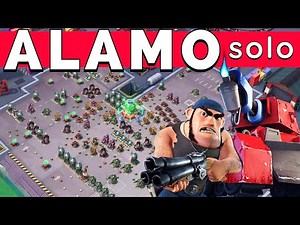 ALAMO a SOLO? HOW? 😳 Watch this great attack! BOOM BEACH best operation strategy/gameplay/tips