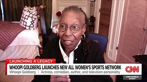 1.5K views · 17 reactions | "I believe that die-hard sports fans will get it." Whoopi Goldberg talks about the launch of the first global network dedicated entirely to women’s sports: https://cnn.it/3AUUt9u | CNN Sport | Facebook
