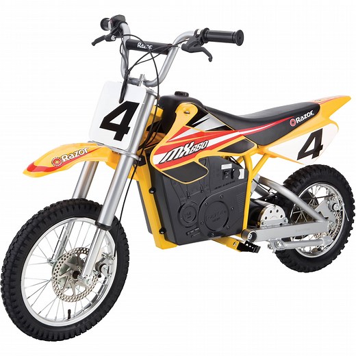 Razor Dirt Rocket MX650 - 36V Electric-Powered Dirt Bike, up to 17 mph, Ride-On for Teens
