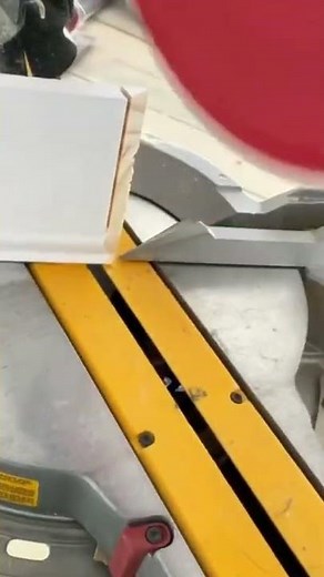 How to do baseboard coping 45 degrees