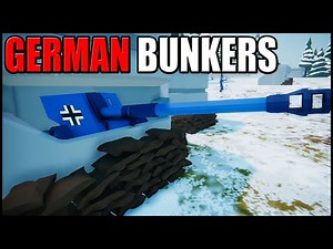German Bunkers Defend the FACTORY! - Total Tank Simulator