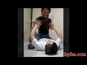 Beautiful schoolboy pin scene