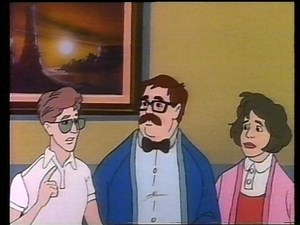 Channel Nine - end of "Teen Wolf", ad breaks from "Robotech" (27/04/1992)