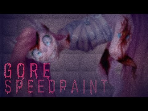 [HEAVY GORE/13+] Pinkamena Diane Pie ↬ MLP Speedpaint