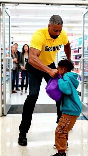 Security Guard Catches Boy Stealing… But the Truth Melted His Heart #shorts