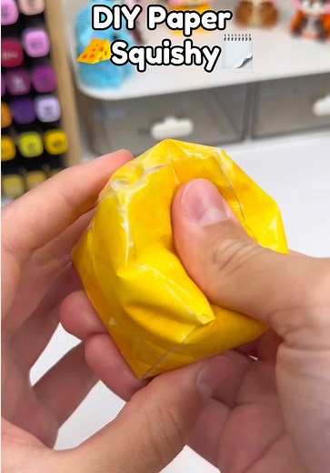 DIY Paper Squishy Tutorial: Make a Cute Sticky Paper Squishy