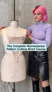 Want to master pattern cutting skills? ✂️ In just 20 weeks, this intensive course takes you from amateur to advanced in womenswear design. You’ll: • Learn diverse cutting techniques for bodices, skirts, trousers, dresses & outerwear • Build industry-standard patterns & professional toiles • Gain confidence to design, fit & finish garments to a professional level • Explore both traditional and contemporary flat pattern methods 🔍 Complete Womenswear Pattern Cutting Short Course 📍 On campus, Lond