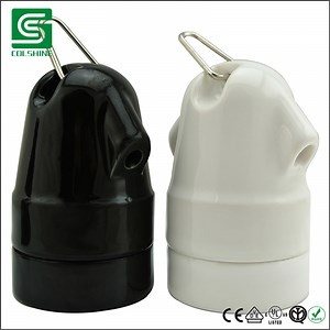 [Hot Item] E27 Porcelain Lampholder Lampsocket with Hanger