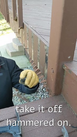 3.7M views · 8.7K reactions | How to remove painted bolt #bolts #fyp #howtoremove #youdecide #painted #revivedecks #repair #demo #rusty #unscrew #impactdriver #dewalt #deck | Revive Home Tips | Facebook