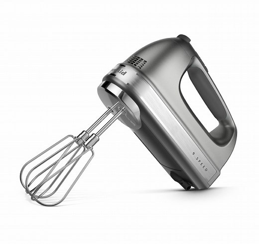 KitchenAid 9-Speed Hand Mixer, Contour Silver, KHM926 - Walmart.com