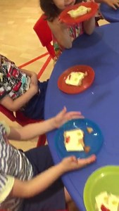 A yummy cheese sandwich prepared by our adorable B2 Einsteins ♥️ | Little Einsteins preschool | Facebook