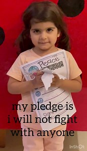 14 reactions · 6 comments | An enthusiastic learner Miraal Hashim from Pre -Nursery Yellow is sharing her pledge to celebrate "World Peace Day". keep it up my girl  | Beaconhouse Kindergarten Campus, Faisalabad | Facebook