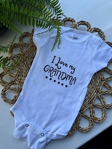 Cache-couche J'aime ma grand-mère - Etsy France