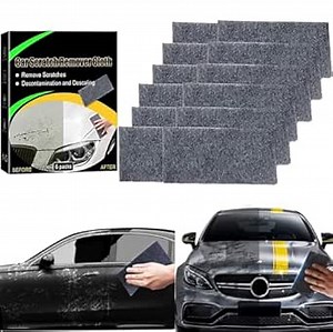 Nano Sparkle Cleaning Cloth Car Scratch Remover, Upgrade Magic Car Scratch Repair, Nano Cleaning Cloth Scratch Remover for Vehicles Car Paint Scratches Repair Car Scratch Repair Nano Cloth (12PCS)