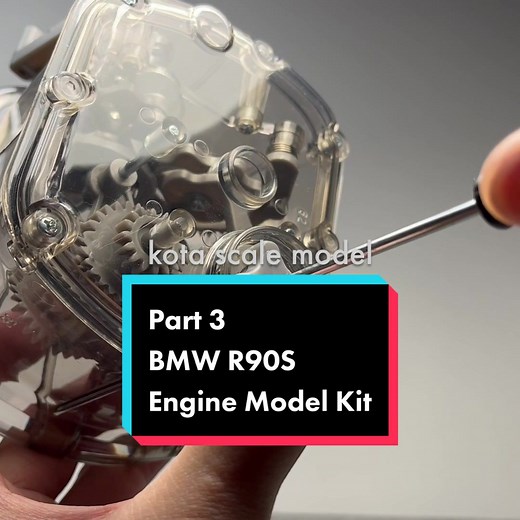 BMW R90S エンジンモデルキットの紹介