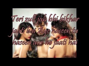 Teri Jhuki Nazar Full Song Lyrics-Murder 3 | official full song lyrics on screen | Allin1lyrics