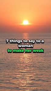 7 things to say to a woman to make her weak... Sometimes, it’s not about what you do that makes a woman melt—it’s what you say. The right words, said with the right tone and at the right moment, can linger in her mind long after you’ve left the room. So in this video, we’re diving into seven phrases that make a woman weak—in the best way possible. #relationshiptips #relationshipadvice #relationship #datingtips #datingadvice #dating #datingcoach #relationshipcoach #relationshipcoaching #crush #at