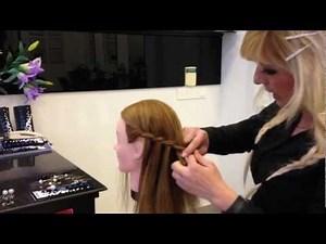 Hoe Maak je Waterval Vlecht,Waterfall braid -Amal Hermuz