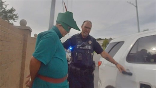 Robin Hood arrested by Sherwood police, charged with criminal mischief