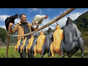 Cooking The Blackest Rooster On Earth