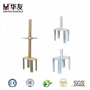 [Hot Item] U Head Jack Base Hollow and Solid Scaffolding Steel Screw Base Jack for Construction