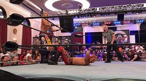 ‪Plancha with a springboard moonsault by @iamdjz ‬ ‪#AAWChicago | @AAWPro ‬ ‪#HSWN ‬ ‪#aaw #aawpro‬ ‪highspotswrestlingnetwork.com‬ | Wrestling With Unicorns