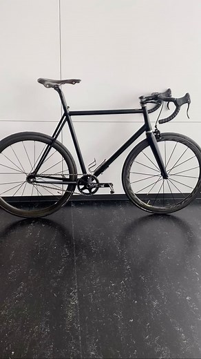 1.7K views | At first glance, this fixie by @augustehandmade from @bespoked.cc looks simple yet elegant, but look closer and it’s packed with intricacies (and still elegant). Built for a customer who competes in ultra endurance races, it’s lightweight but sturdy, minimalist but highly functional, with a neat rack under the handlebars, a novel seat stay arrangement and a bottle opener under the down tube. #steelbike #steelbikes #fixie #fixedgear #ultracycling | Cyclist | Facebook