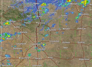 *** THIS POST IS NOW OUTDATED *** 6PM CDT RADAR UPDATE: Isolated-to-scattered showers and thunderstorms will continue to develop across portions of the extreme southern Texas Panhandle and South Plains. These cells will drift northeastward, and will be capable of producing gusty winds, brief downpours, and occasional cloud-to-ground lightning. The severe weather threat is low. | US National Weather Service Lubbock Texas